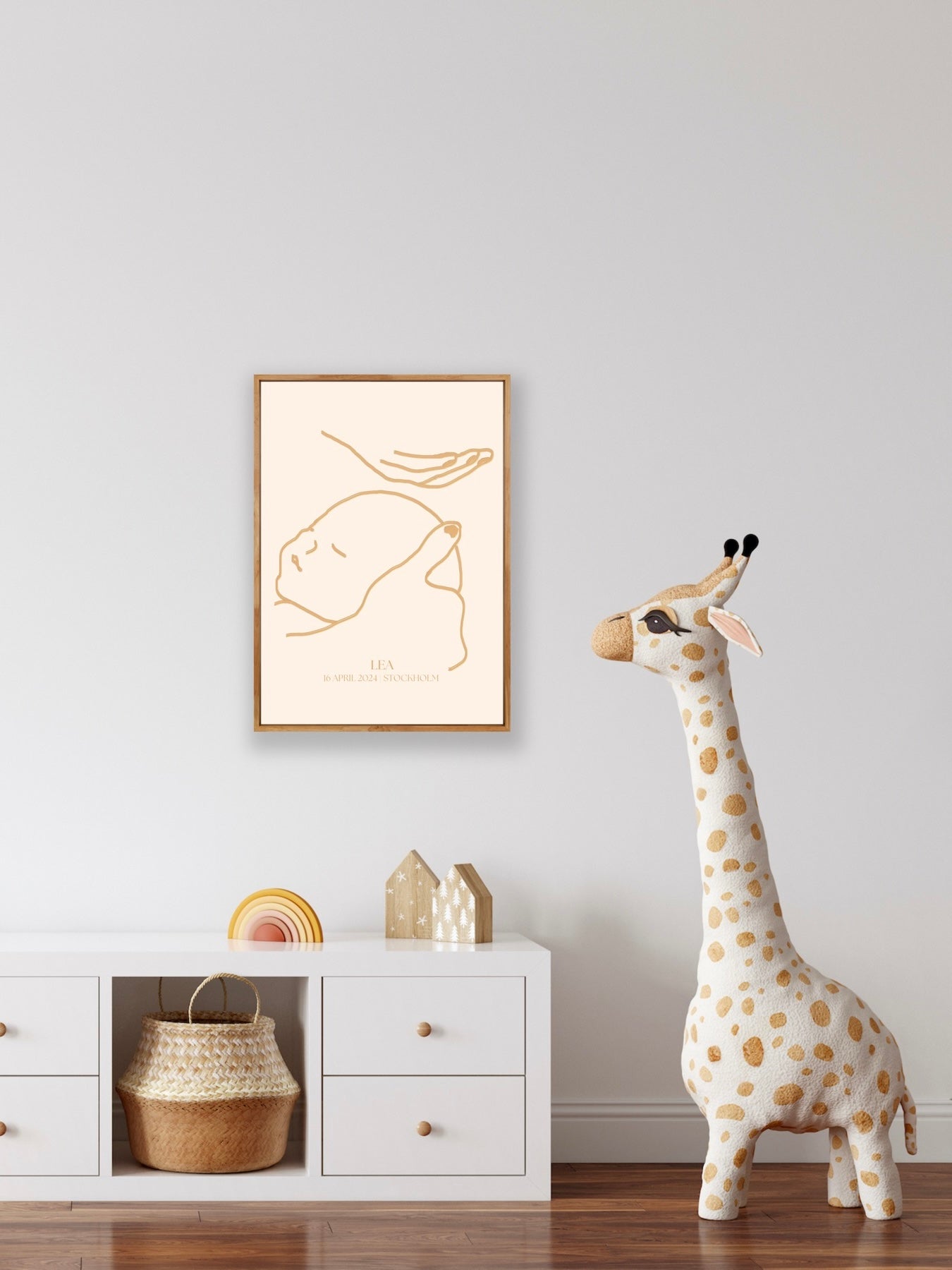 Personal print name giving