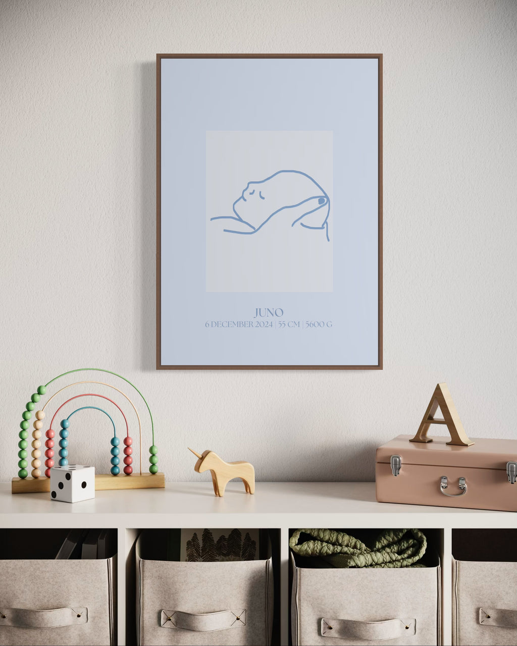 Personal print lullaby